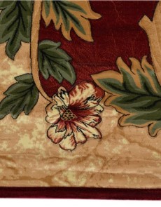 Синтетический ковер Hand Carving 0926A bordeaux-beige - высокое качество по лучшей цене в Украине.